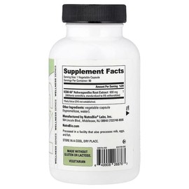 NutraBio, Ashwagandha KSM-66, 600mg, Veggie Capsules 90 Tablets / NutraBio (뉴트라바이오), Ashwagandha KSM-66, 600mg, 베지 캡슐 90정