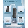 Water Flosser, Water Dental Flosser Pick for Teeth, 300ML IPX7
