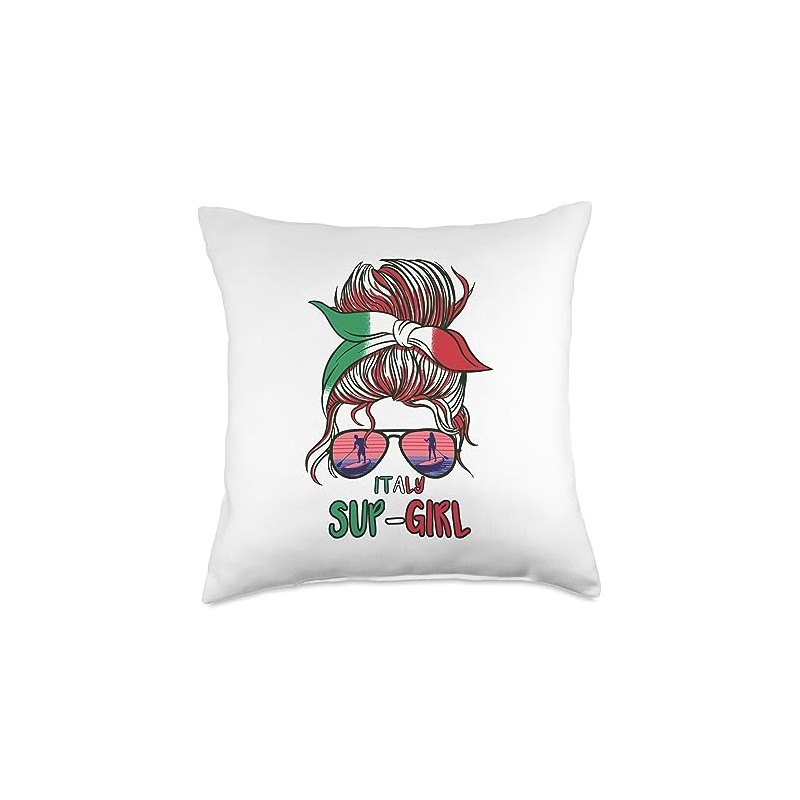 SUP Stand-Up Paddle Board Surfing Gifts Shirts Italy-SUP-Girl Surfing Stand-Up