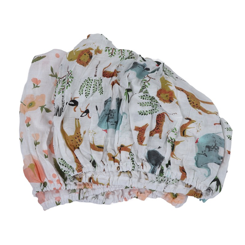2pcs Baby Diaper Changing Covers Printing Cotton Yarn Removable Infant