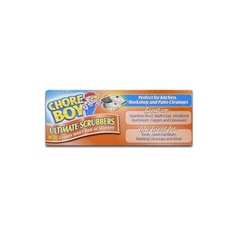 Chore Boy Copper Scouring Pad-2ct