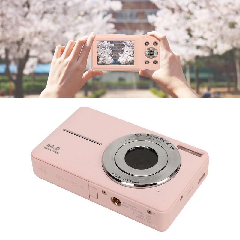 Dilwe Digital Camera HD 1080P 16x Zoom 2.4" IPS Display
