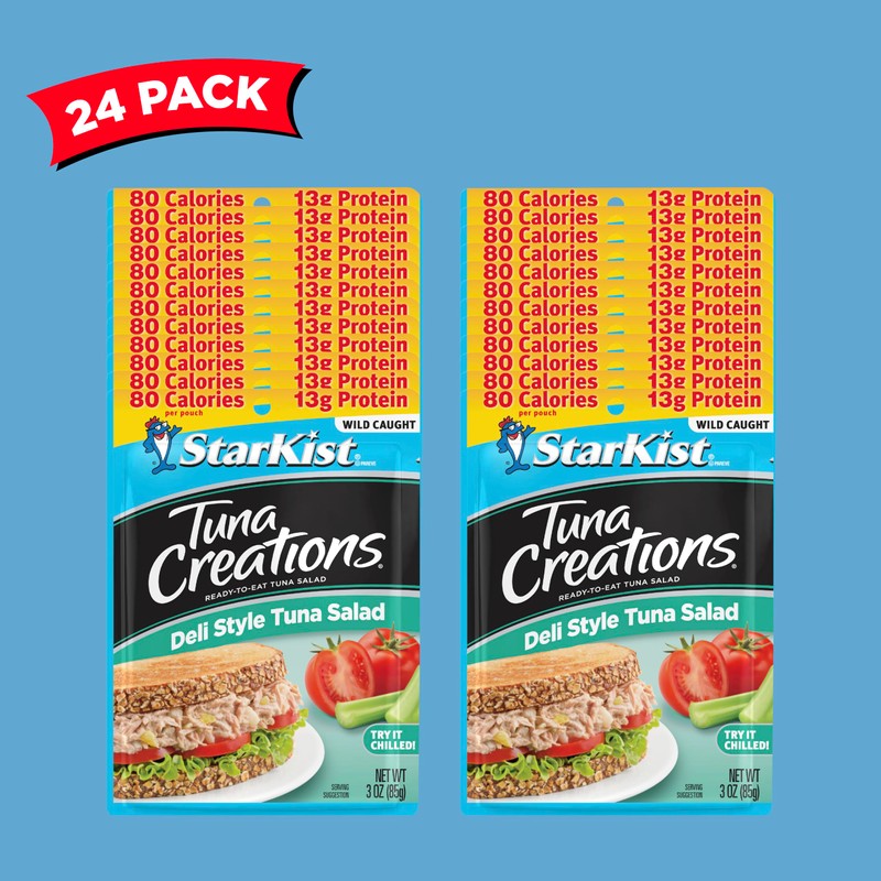 StarKist Tuna Creations Deli Style Tuna Salad, 3 oz Pouch