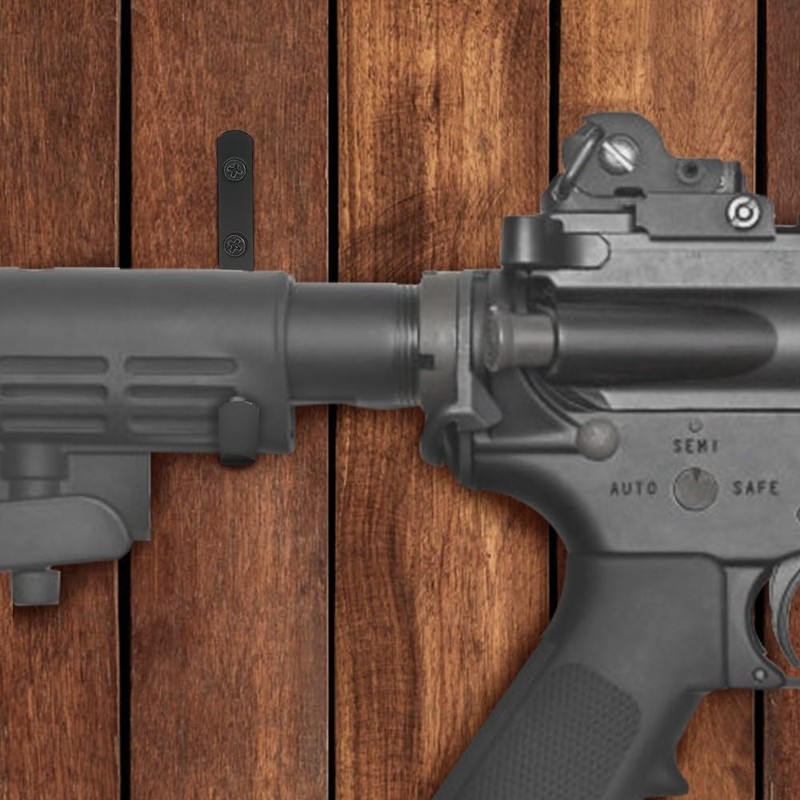 DONGKER 2pcs Gun Hook,Gun Racks Wall Mount Felt Lined w/4