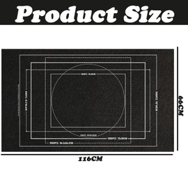 Jigsaw Mat, Puzzle Mat, Jigsaw Mat Roll, Puzzle Roll Mat for 1500 Pieces, Portable, Lightweight & Easy to Store Non-Slip Felt Jigsaw Mat, Puzzle Saver Pad Jigsaw Puzzle Storage Mats for Adults And Kid