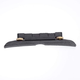 Mandolin Bridge, Adjustable Ebony Bridge Mandolin Instrument DIY Repair Parts