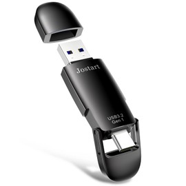 USB C Flash Drive | USB 3.2+ Type C Dual Drive | 550MB/s Read Speed |128GB |USB C Thumb Drive | Memory Stick| Photo Stick for Android Phone/Tablets/Laptop/PC