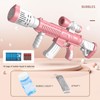Hadis Bubble Machine Rich Bubbles-Kids Fully Automatic Gatling Bubble Gun