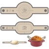 Koolstuffs Silicone Bread Sling Oval and Round, 2 PCS Nonstick＆Reusable