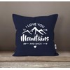 MoonWorks® I Love You to The Mountain and Back Cushion