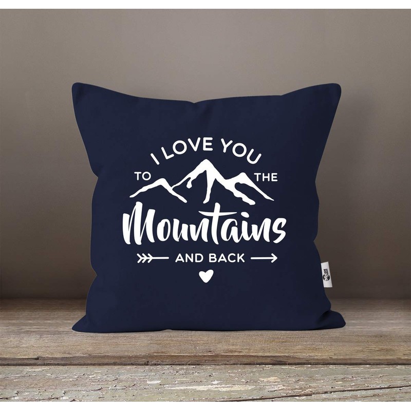 MoonWorks® I Love You to The Mountain and Back Cushion