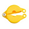 Brady Hinged Gate Valve Lockout, Yellow, for 1" - 2-1/2"