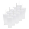 Vasos de Plastico Reusable Set de 10, 20, Y 50