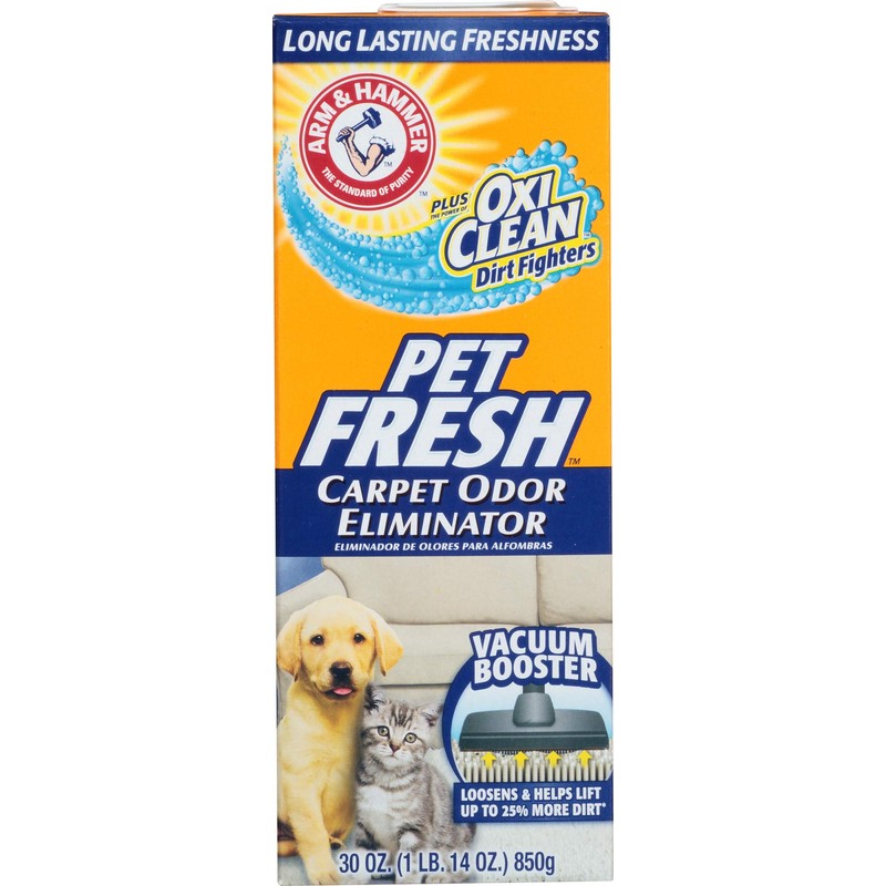 ARM & HAMMER Carpet Odor Eliminator, Pet Fresh, 30 Oz