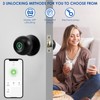 Smart Door Knob Stable Fingerprint Door Knob with 3 Keys