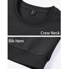 MAGCOMSEN Black Sweatshirt Sudaderas De Hombre Black Sweatshirts For Men