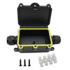 MAKERELE Small External Junction Box IP68,2 Way Clamshell-Type Underground Electrical