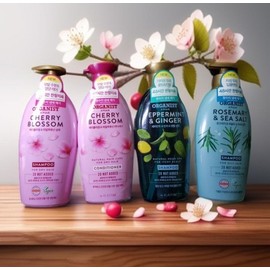 LG Organist Shampoo Conditioner Ginger Cooling Dandruff Care Argan Oil Cherry Blossom Avocado Organist Permanent & Ginger Cooling Soothing Shampoo 2ea