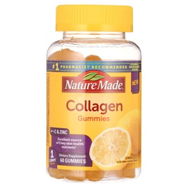 Nature Made Collagen Gummies, Hydrolyzed Collagen Peptides Supplement, 60 Count
