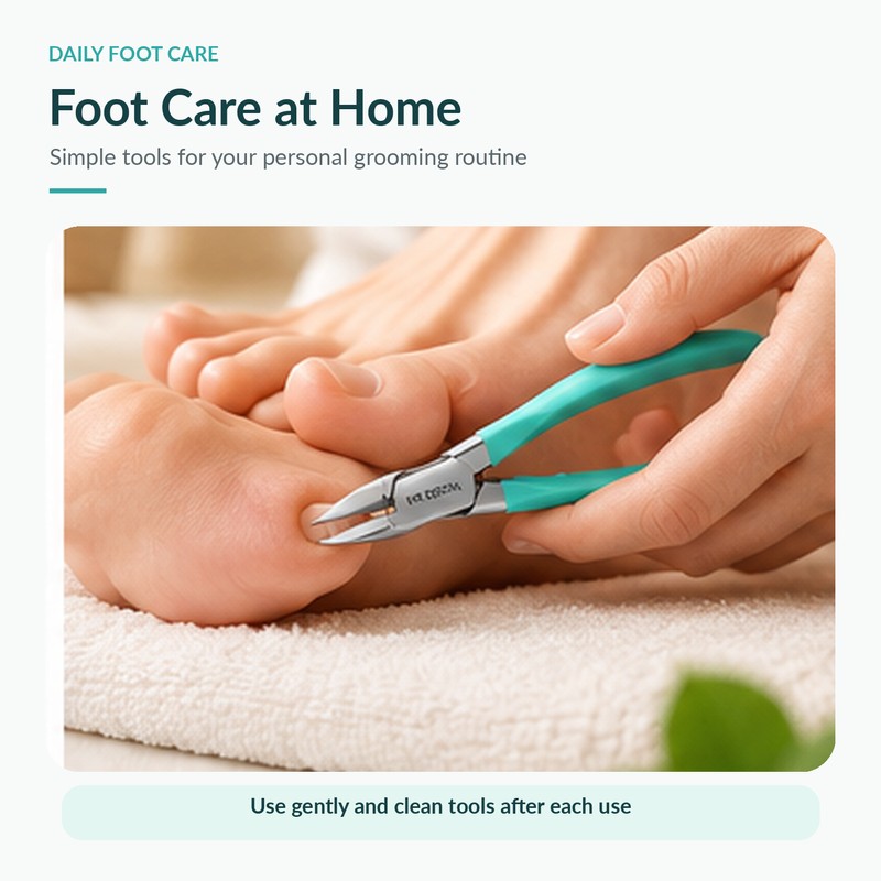Ingrown Toenail Clipper – Stainless Steel Heavy Duty Nail Nipper