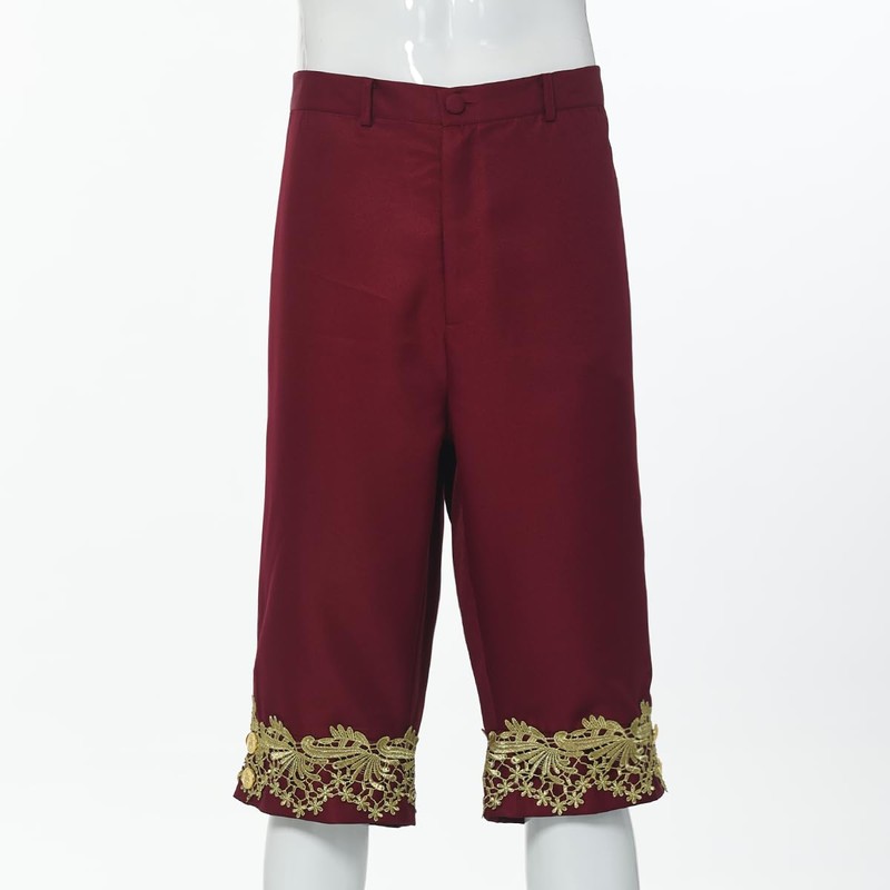 CAMDOM - Disfraz victoriano para hombre, estilo rococó, estilo medieval,