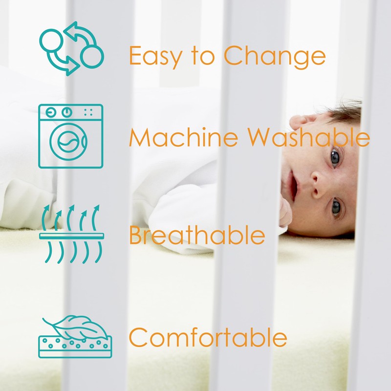 Clair de Lune Cot Fitted Sheets | Value Pack |