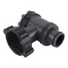 Swimming Pool Plunger Valve 38mm ABS Anti Clogging Efficient On