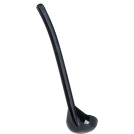 Carlisle FoodService Products 029503 Carly Plastic Dressing/Serving Ladle, 1 oz./9.5", Black (1 Unit)