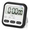 Kitchen Timer, Digital Visual Timer 24-Hours Magnetic Clock Stopwatch Count-Up