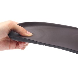 footinsole Dress Shoe Inserts Heel Cushion Insoles – Comfortable - Leather Brown