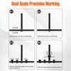 Cabinet Jig for Handles and Pulls, Cabinet Hardware Template, Aluminum