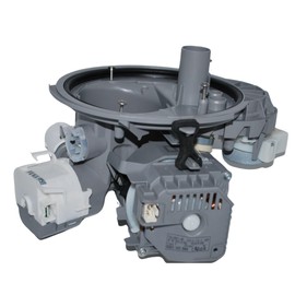 New Made for Bosch Dishwasher Circulation Heat Pump and Complate Sump Assembly with Alternating Water Dispenser Compatible with 12008381
