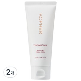 Koper Gommage Peeling Exfoliation Care Scrub Water, 2 units, 100ml / 코페르 고마쥬 필링 각질관리 때꾹물, 2개, 100ml