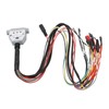 3 LED Lights Boot Bench Cable DB25 with Switch ECU