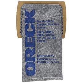 Oreck Buster B Charcoal Bags (Pack of 12)