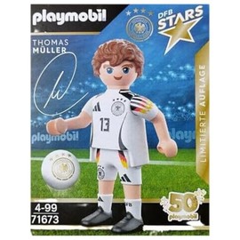PLAYMOBIL DFB Stars Player Figures to Choose From - Limited Edition for Euro 2024 (71673 - Thomas Müller)