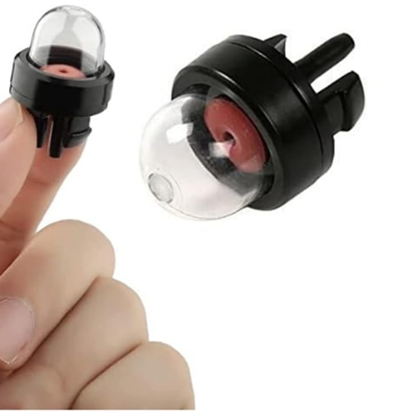 Biafiog 5 PCS Snap in Primer Bulb Black Chainsaw Parts