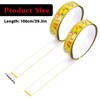 Giantree 2Pcs Steel Self-Adhesive Measuring Tape, Right to Left Reading