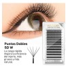 Nagaraku Extensiones De Pestañas Cifrado 5d W Shape