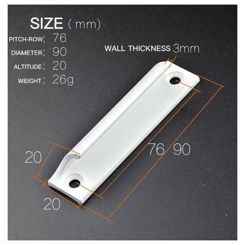 2pcs Aluminum Alloy Handle | Sliding Door Handle | Balcony