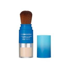 Only Mineral Pocket Brush UV Powder Cool Comfort EX01 Natural 0.1 oz (3 g) Cool UV SPF50