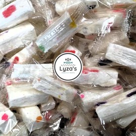 Italian Jujube - Tropical - Soft and Chewy Nougat Candy with Tropical Flavored Jelly Beans - 2.2 LB Bulk Bag by Lyza's Sweets & Treats
