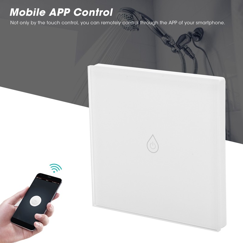 Smart Touch Electric Water Heater Switch WiFi High Power for