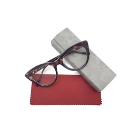 yimeizhiguang TR90 Reading Glasses for Women Stylish Readers,Anti Eyestrain Eyeglasses with Spring Hinges for Computer,Reading,Gaming,Phone (Tortoiseshell Burgundy/Cat's Eye, 3, x)