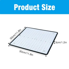 LYPPUL LED Grow Lamp, Plant Lamp LED Full Spectrum, 225 LEDs Plant Light Hanging, 1000 W Plant Light Growing Lamp for Greenhouse Plants Vegetables Flower