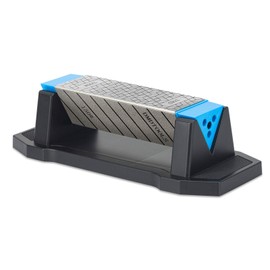 DMD Diamond Whetstone Knife Sharpener, 3-Sided Grit Coarse 150 | Medium 325 | Extra Fine 1200, Multi-Use Diamond Plate Honing Stone, Professional Sharpening Tool for Kitchen, Outdoor & Workshop