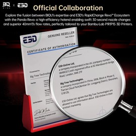 BIQU Panda Revo Hotend Compatible with Bambu-Lab X1C 3D Printer, High Flow Hotend up to 40mm3/s, Equipped with E3D Quick Nozzle Replacement Hotend