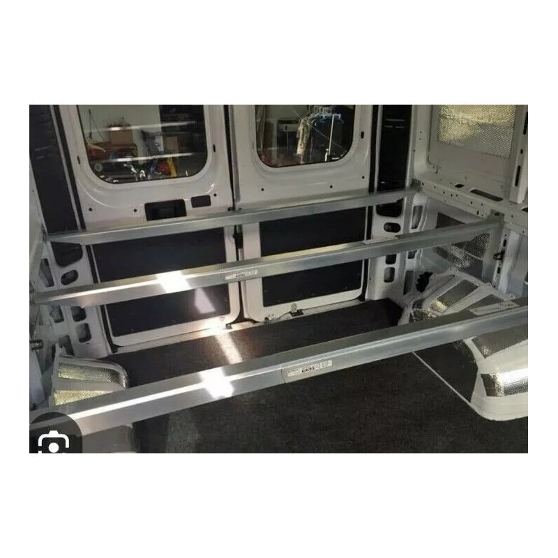 IKEA 2x Beams Ford Transit Camper Van Twin Bed Central