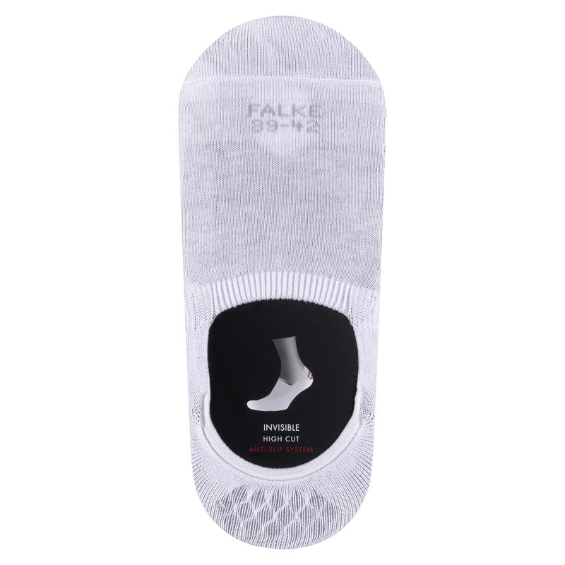 FALKE Men's Invisible Step High Cut M in Cotton Invisible