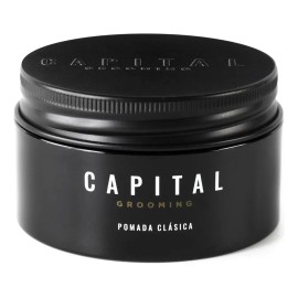 Pomada Clásica Para Cabello, Capital Grooming, 3.4 Oz